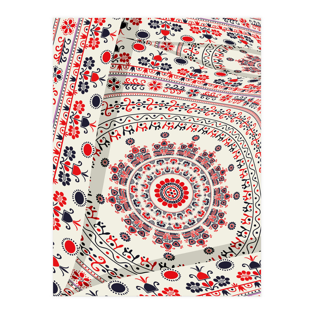 Romanian embroidery background 32 (Print Only)