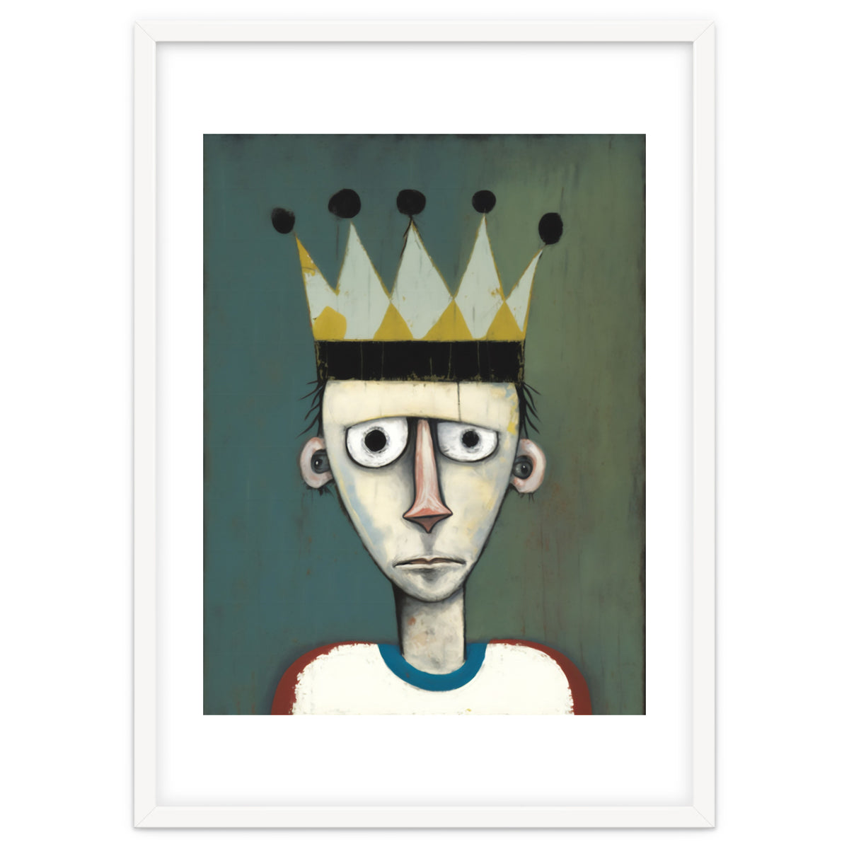 Footballer In A Crown