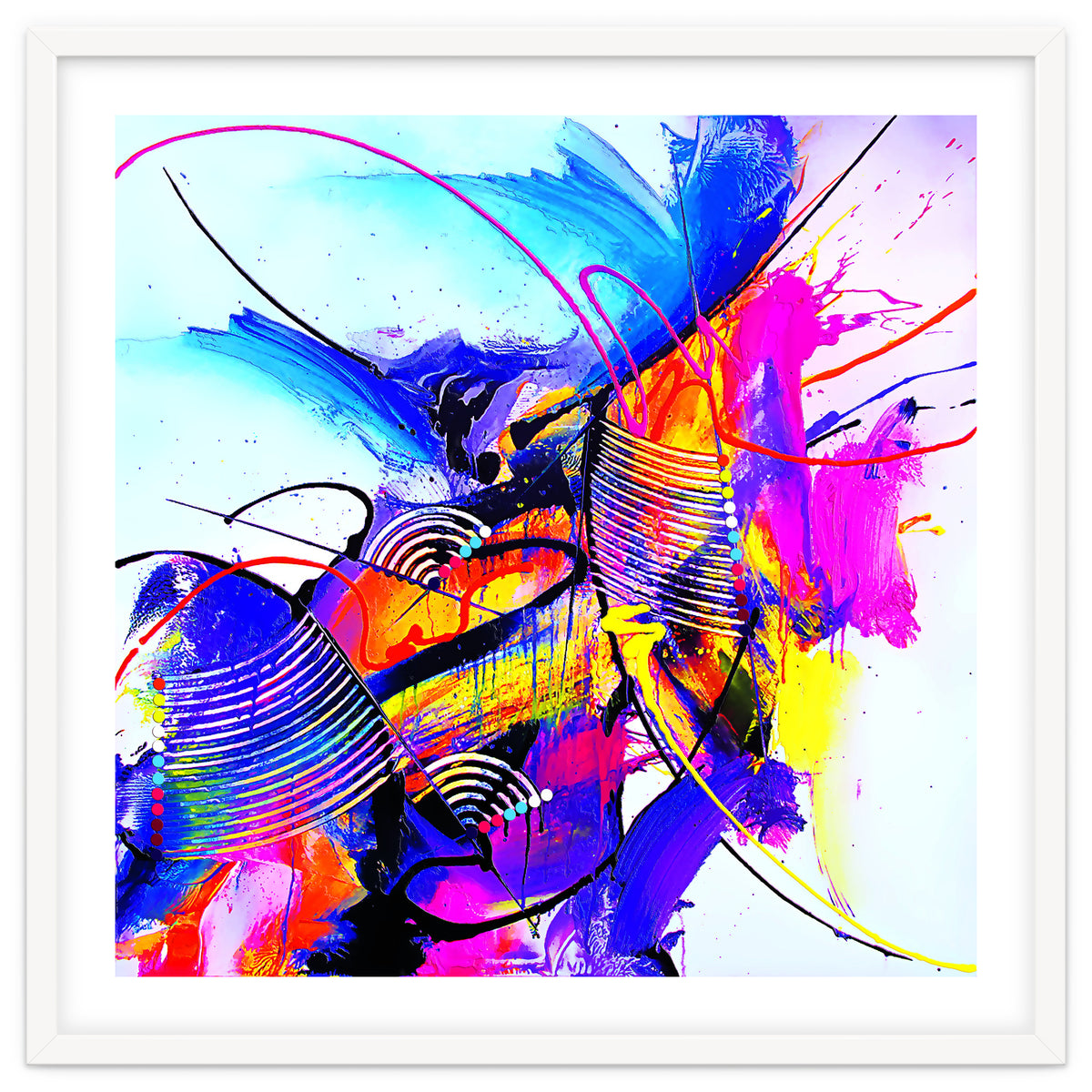 Abstract Art Britto - Qb293