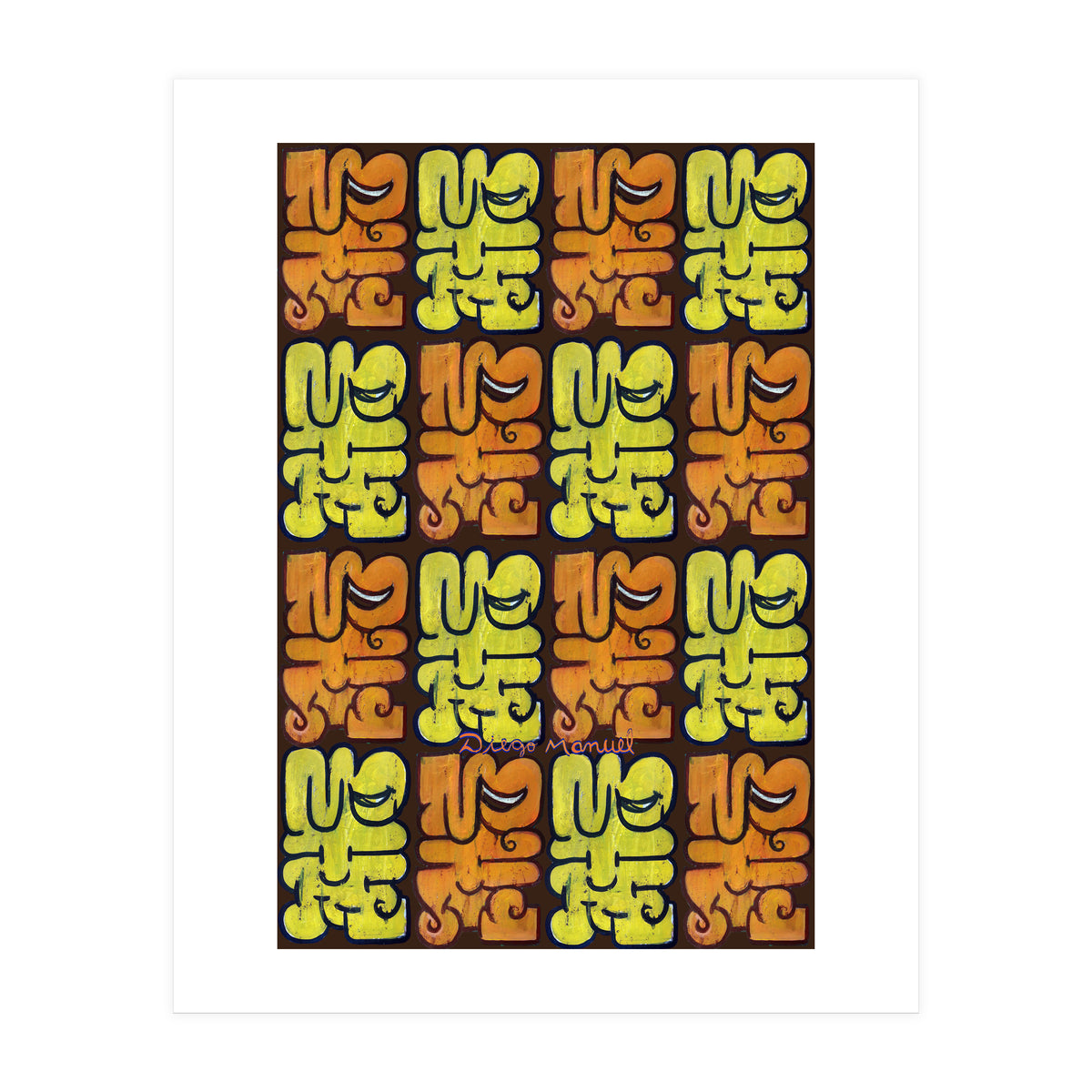 Garffiti 23 29 Tapiz B (Print Only)