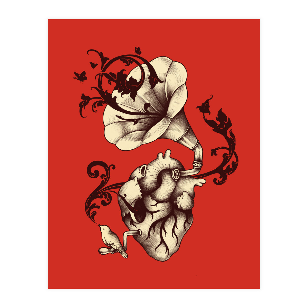 Listen To Your Heart (Print Only)