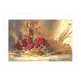 Viburnum watercolor nature (Print Only) thumbnail