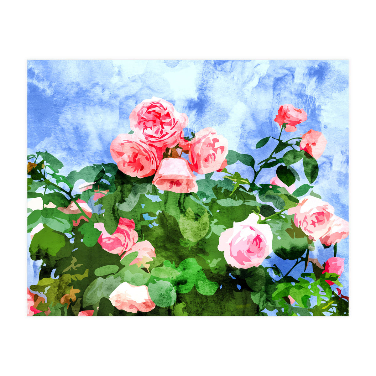 Love Planted A Rose & The Whole World Turned Sweet (Print Only)