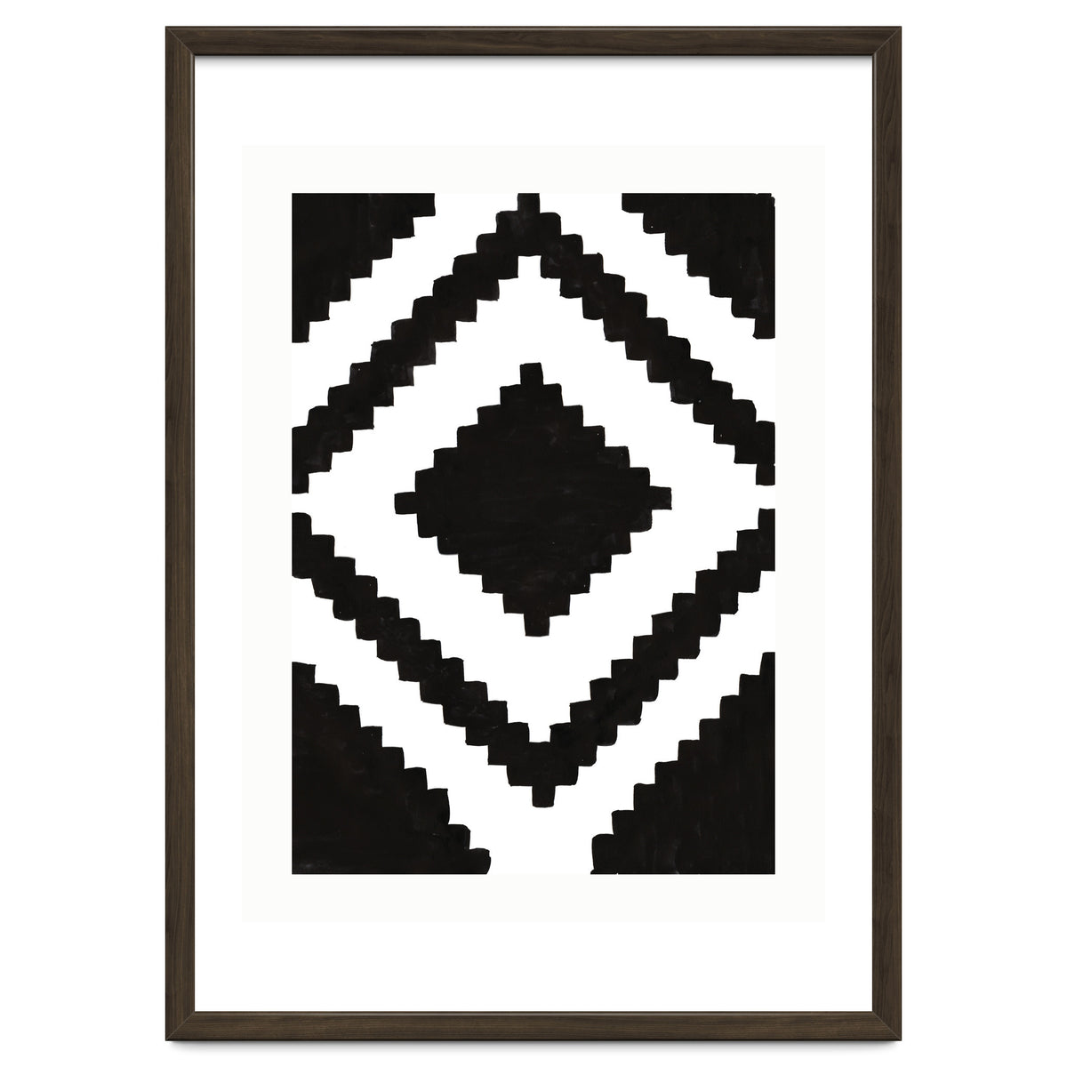 Patterns Aztec Black