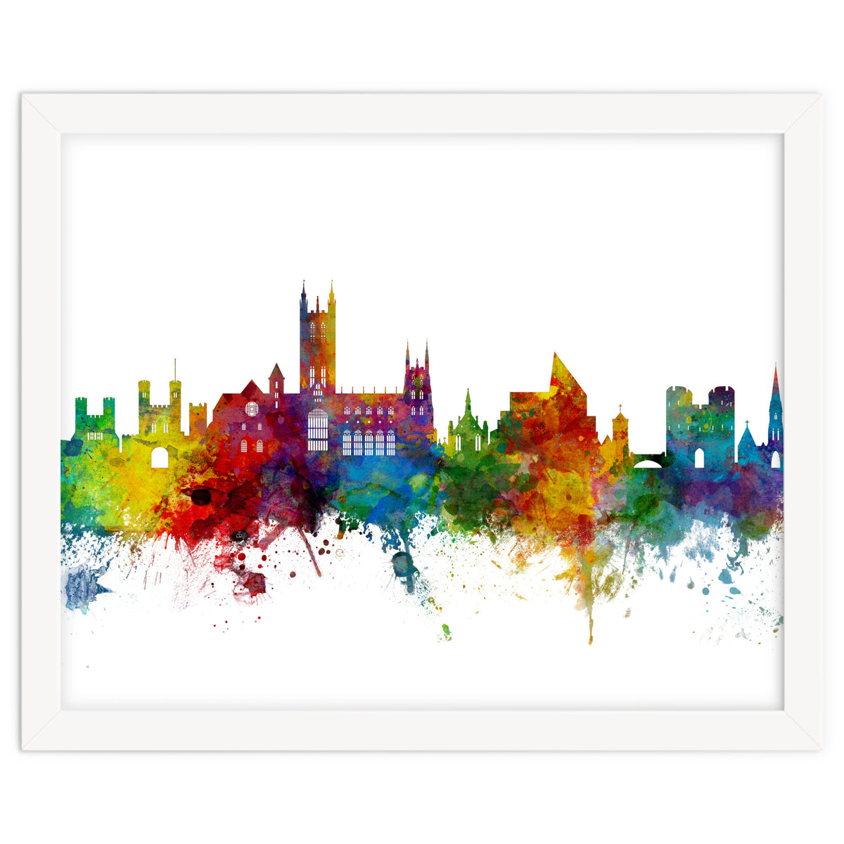 Canterbury England Skyline