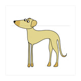 Sloughi Dog (Print Only) thumbnail