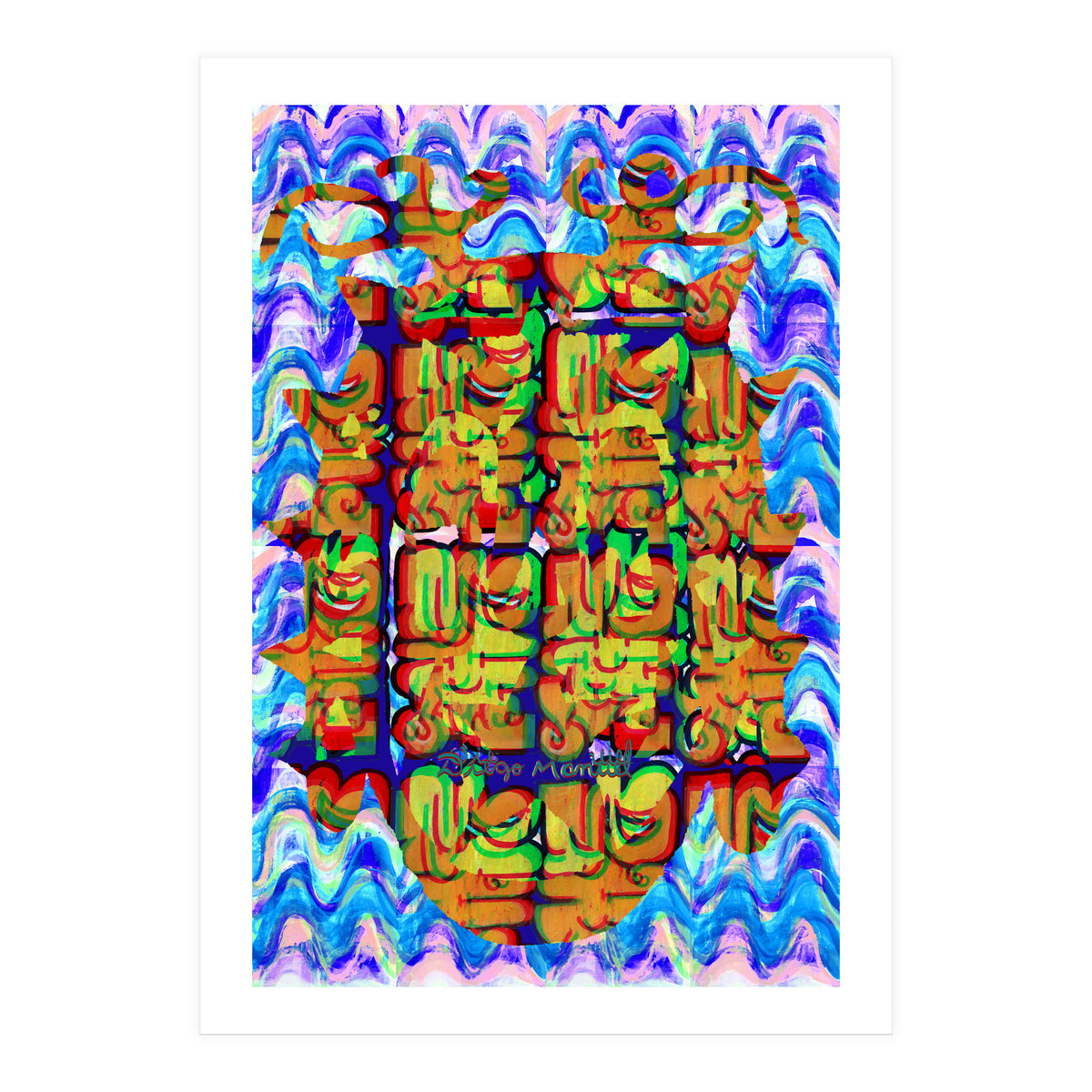 Graffiti Digital 8 (Print Only)