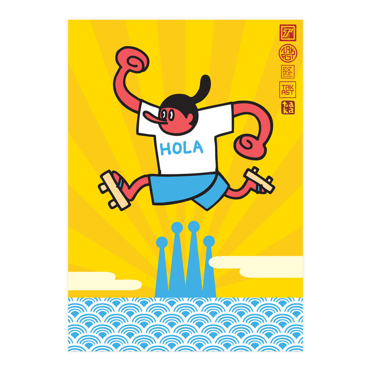 Hola Tengu Boy (Print Only)