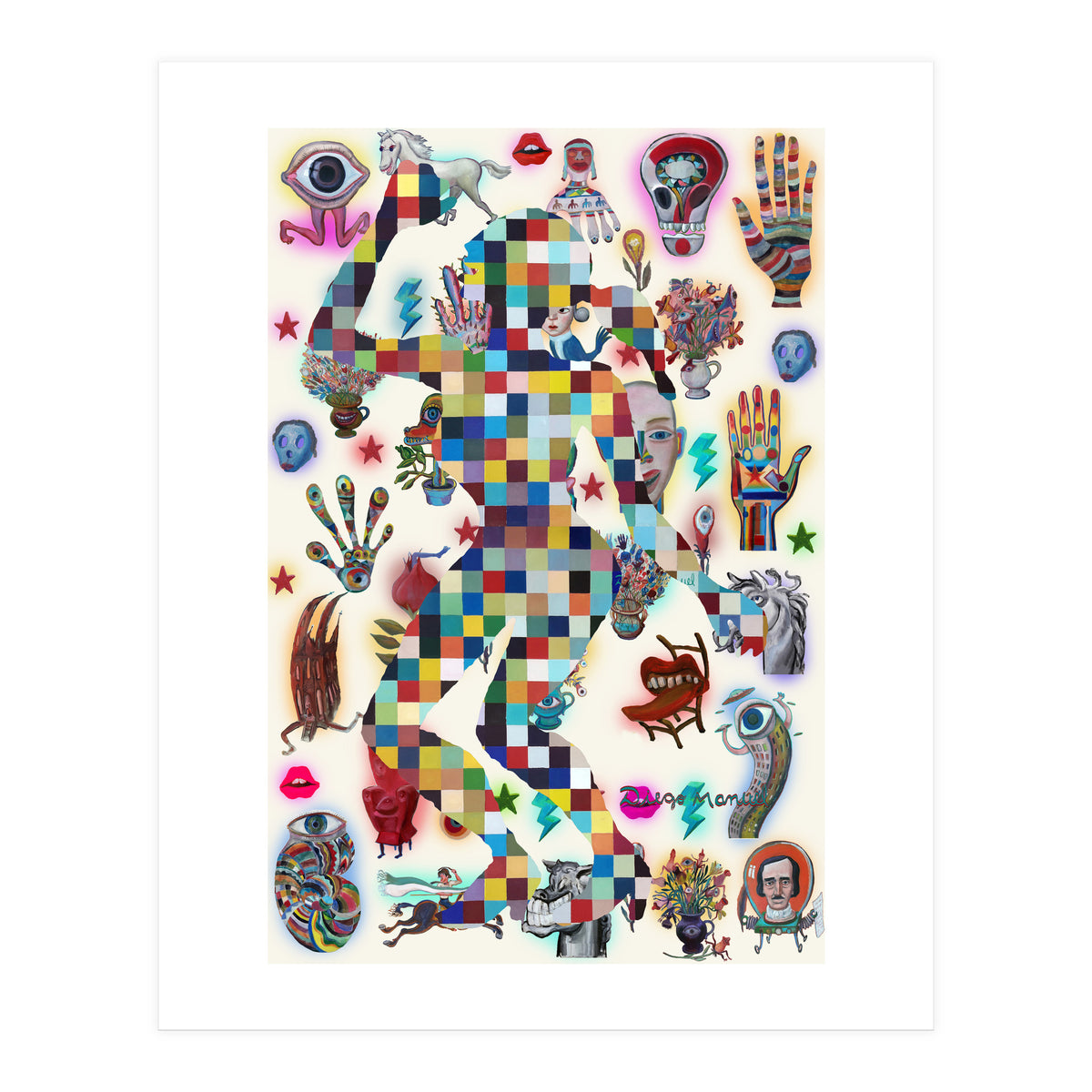 Dance Girl B 47 (Print Only)