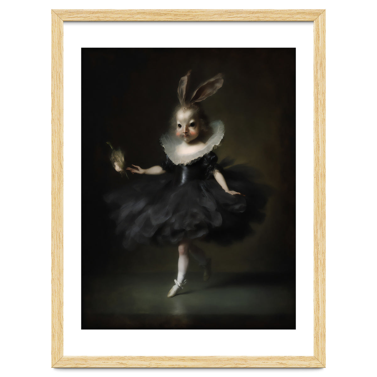 Gothic Hare-Girl Hybrid Ballerina