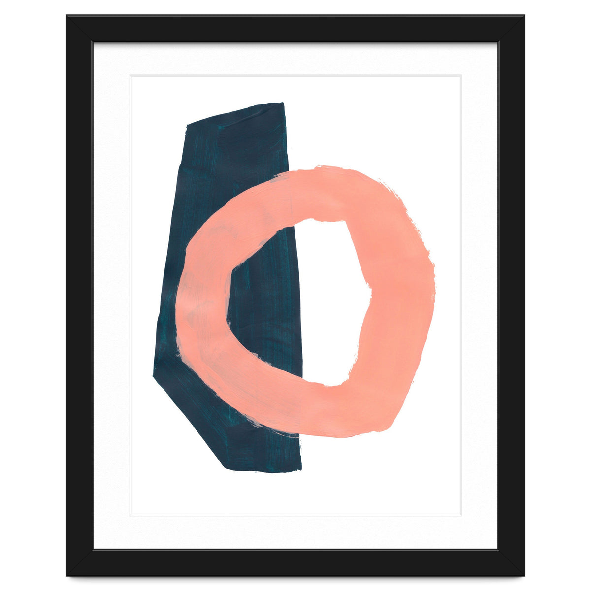 Teal Pillar Salmon Ring