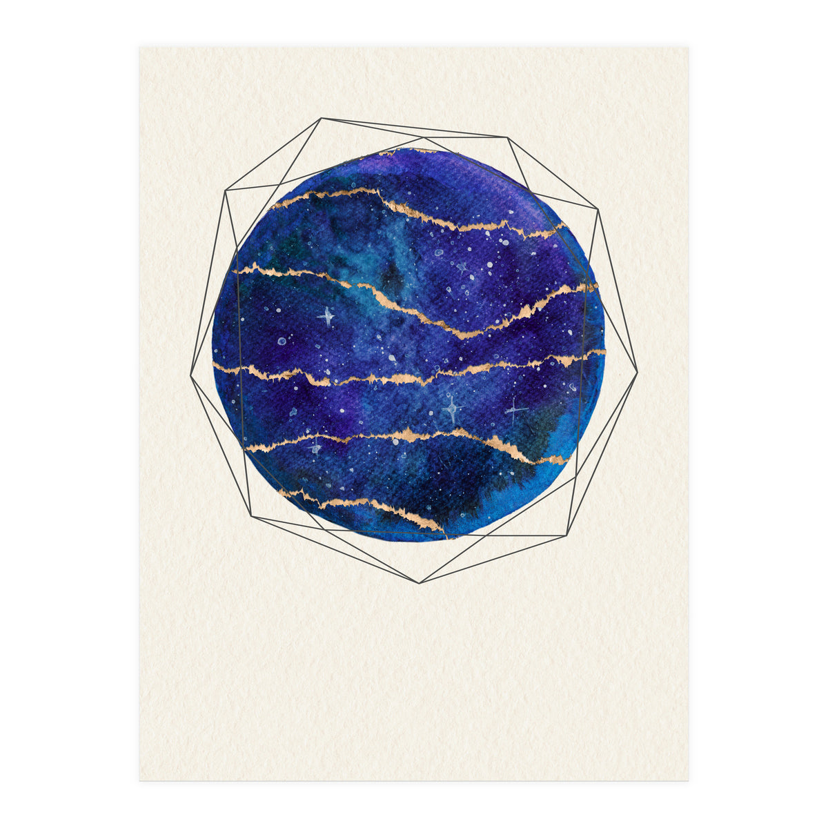 Blue Moon Galaxy (Print Only)