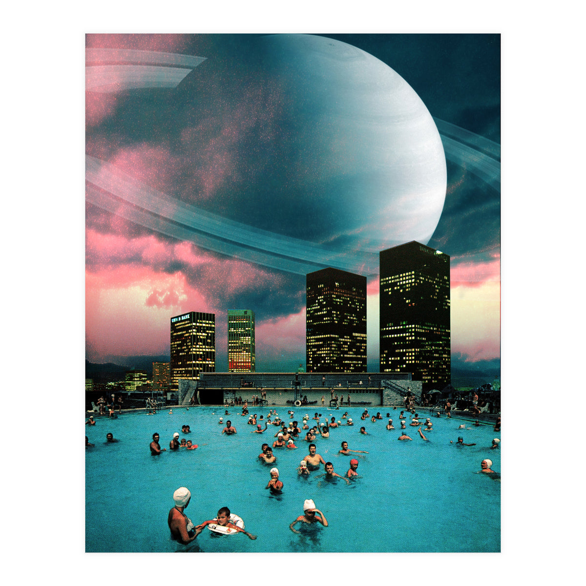 Evening Swim (Print Only)