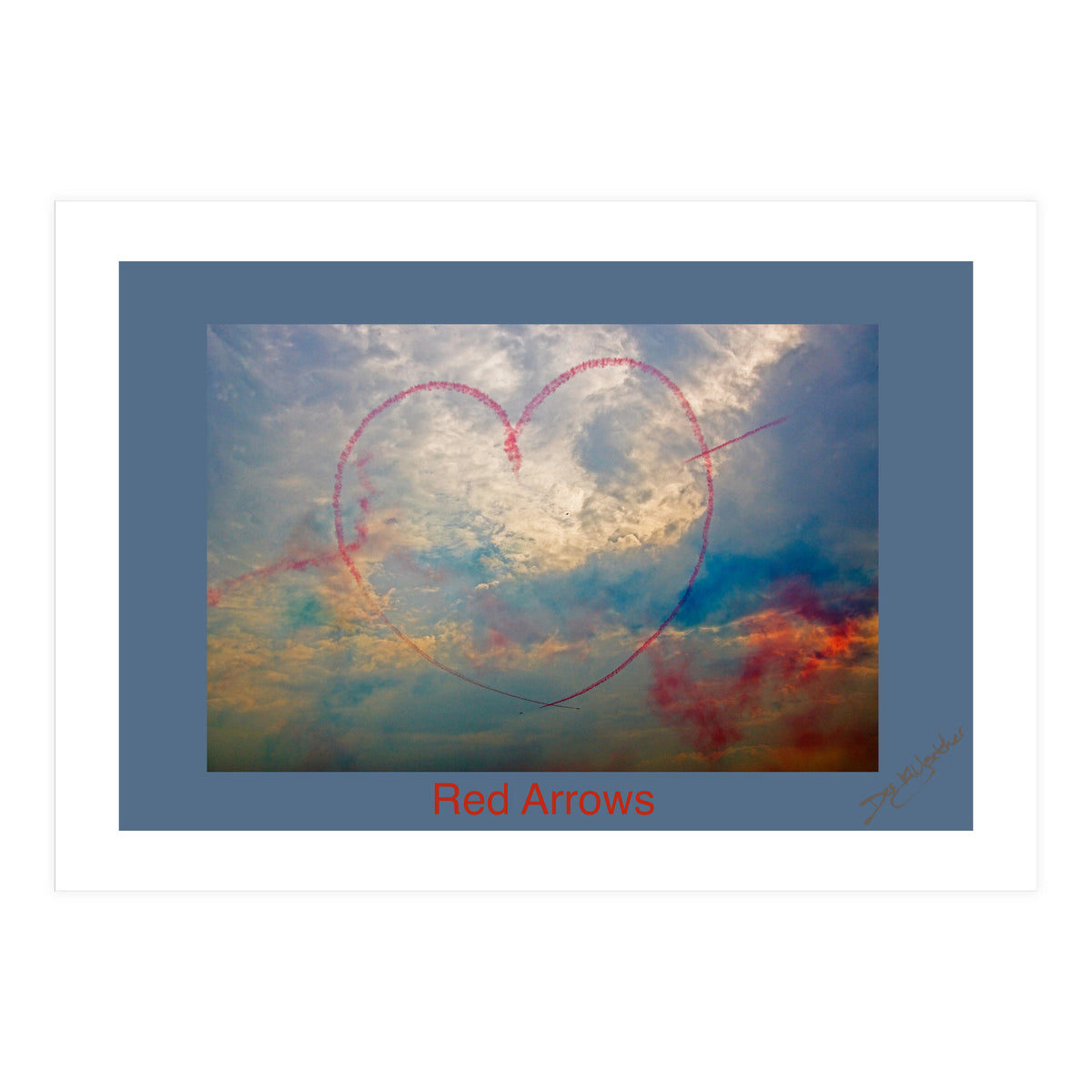 Myarthaus Poster Red Arrows 1 (Print Only)