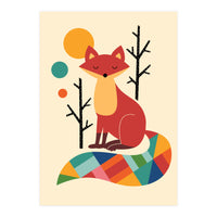 Rainbow Fox (Print Only)