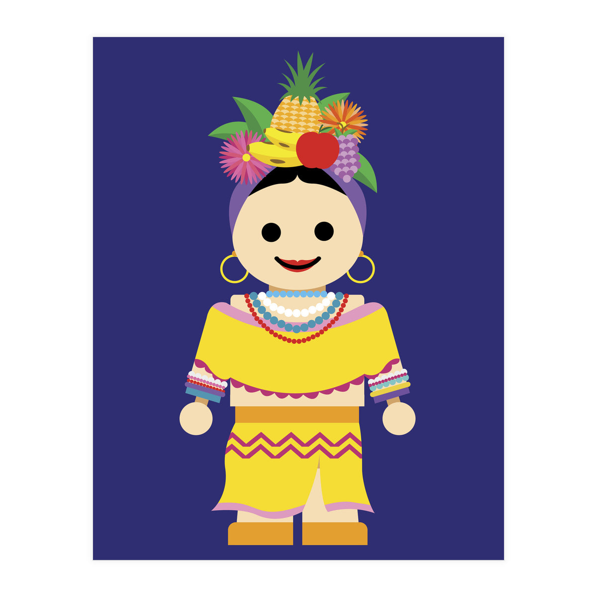 Carmen Miranda Toy (Print Only)