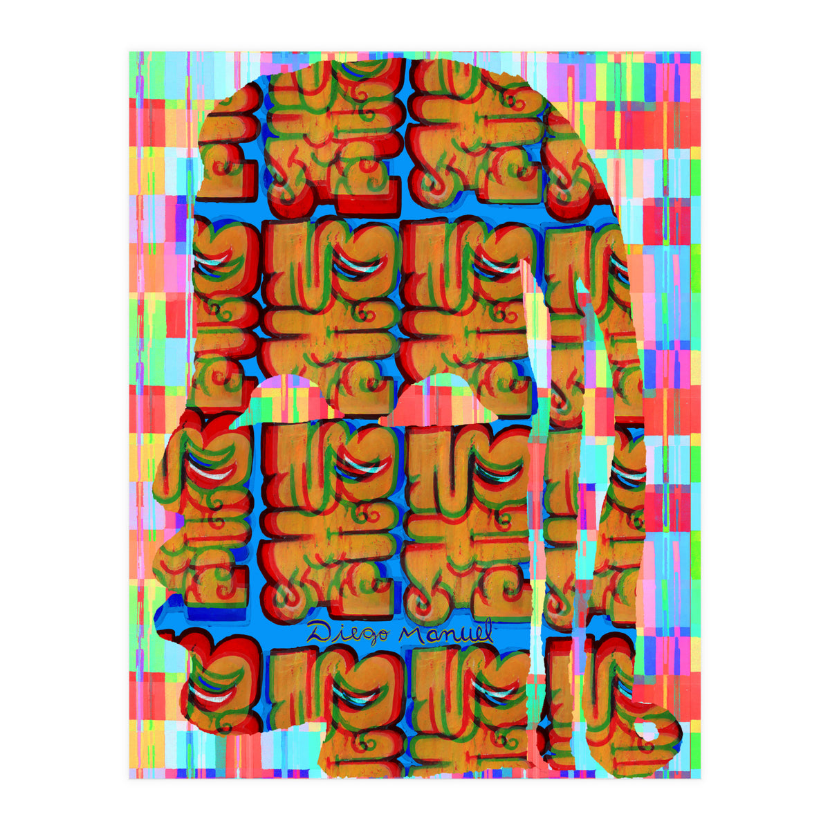 Abstracto Pop Nuevo B Nuevo 8 (Print Only)