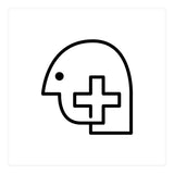 Head Plus_White (Print Only) thumbnail