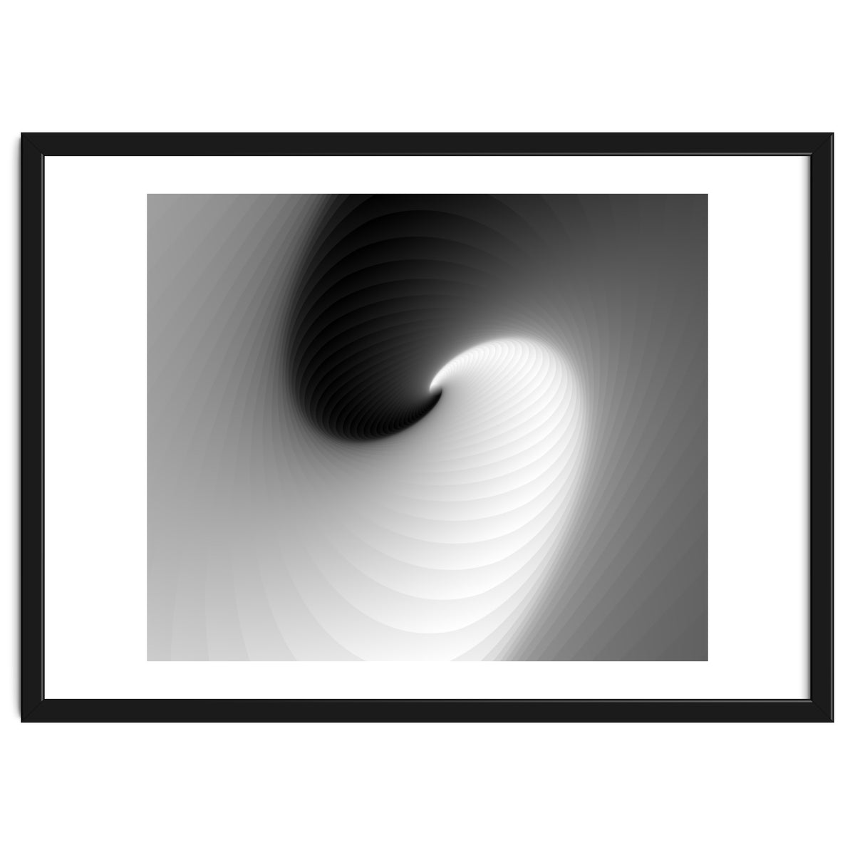 Abstract White & Black