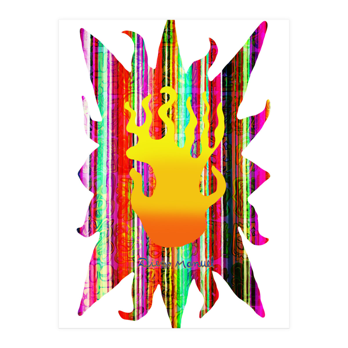 Fuego 16 Copia (Print Only)