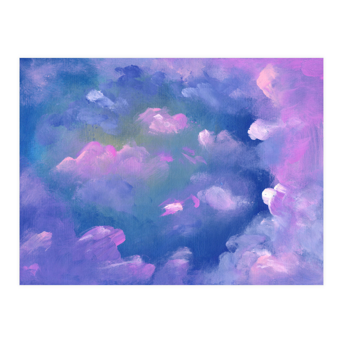 Galaxy flowers (Print Only)