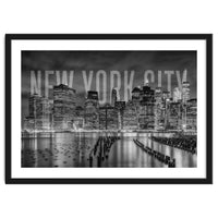 NEW YORK CITY Skyline | Monochrome