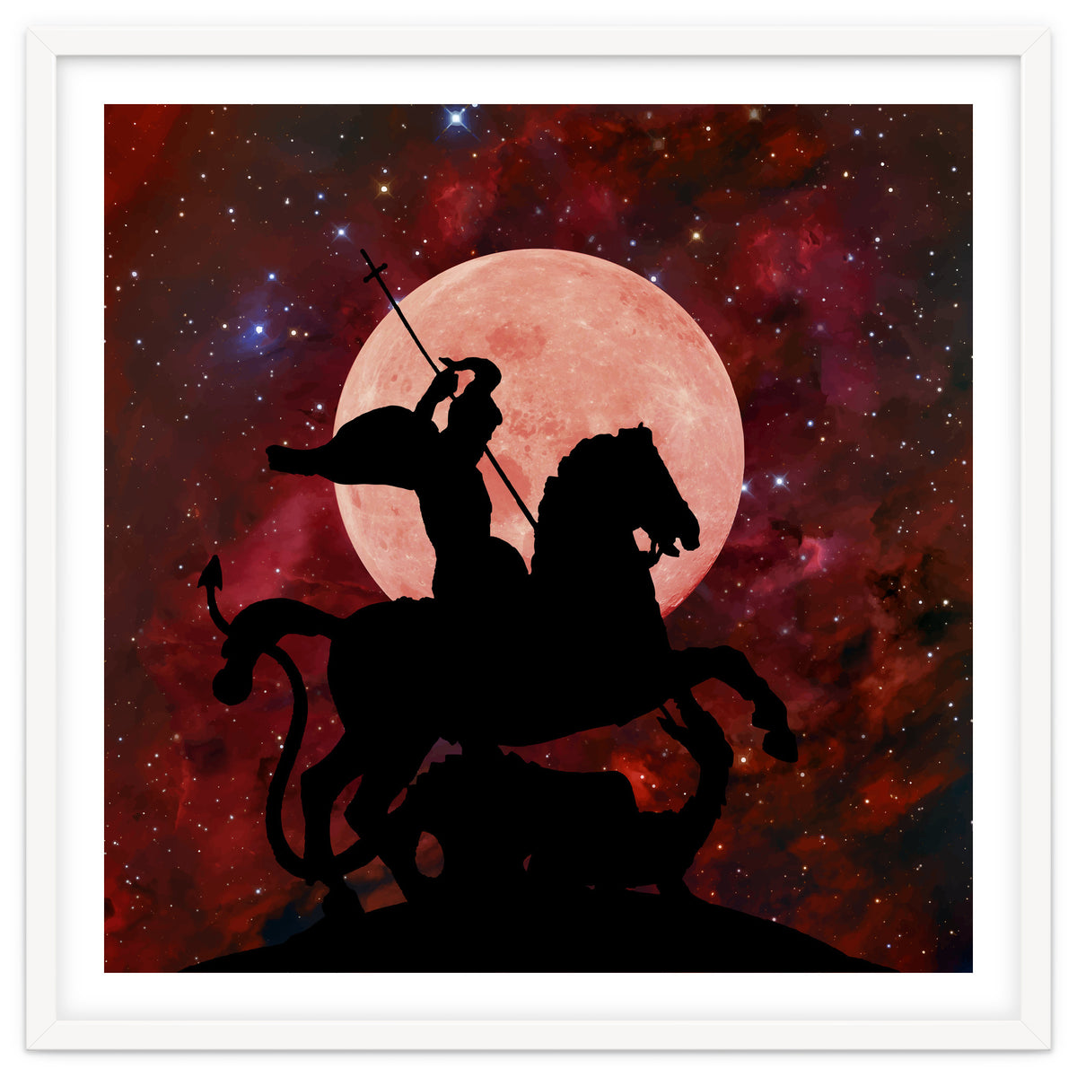 SAINT JORGE AND THE DRAGON