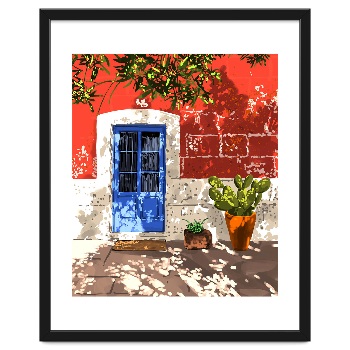 Intentful Living | Summer Architecture Travel Positivity | Optimism Good Vibes Bohemian House Door