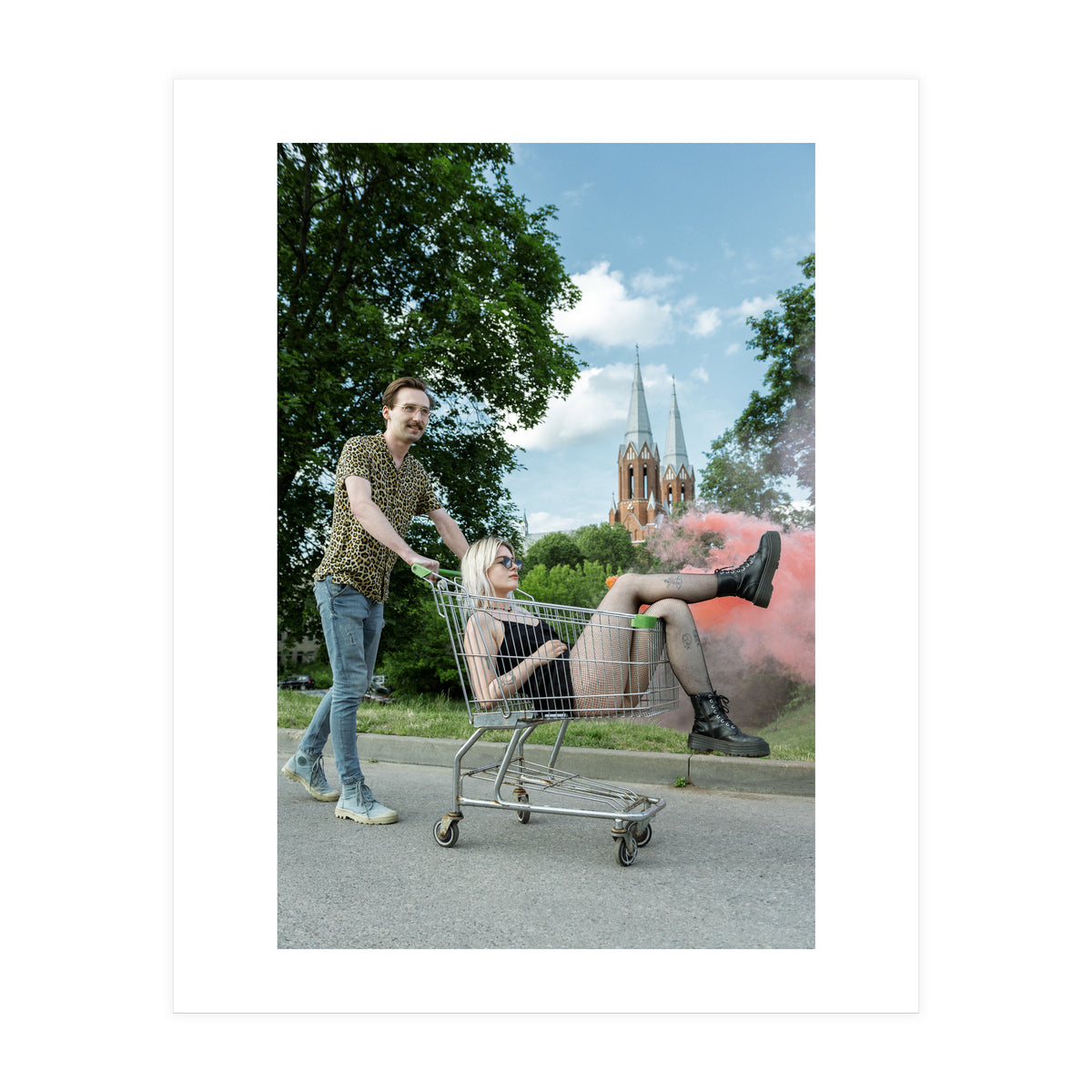 Smokin' Feet (Print Only)