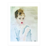 Audrey In Blue (Print Only) thumbnail