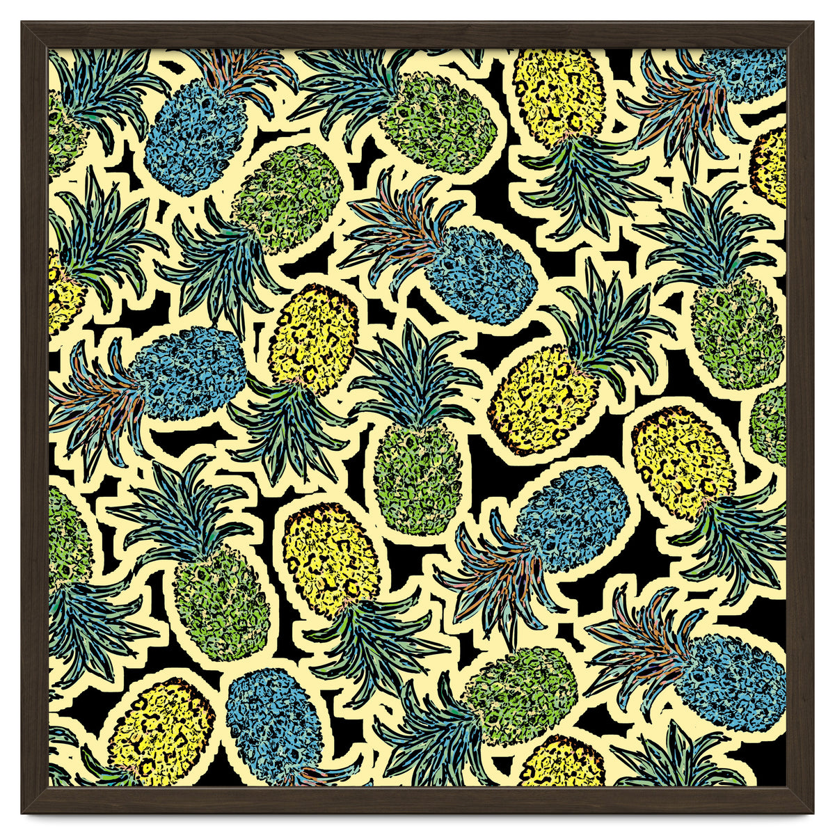 Pineapple Pandemonium Retro Tone