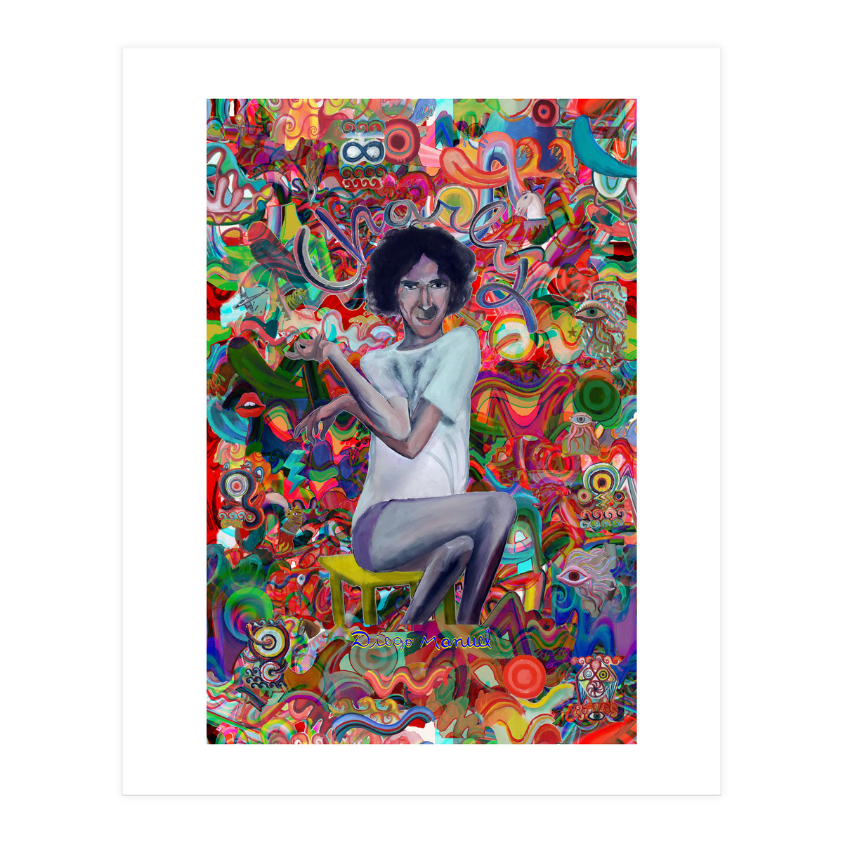 Charly Y Graffitis 3 (Print Only)