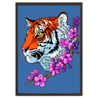 Tiger Flower tattoo