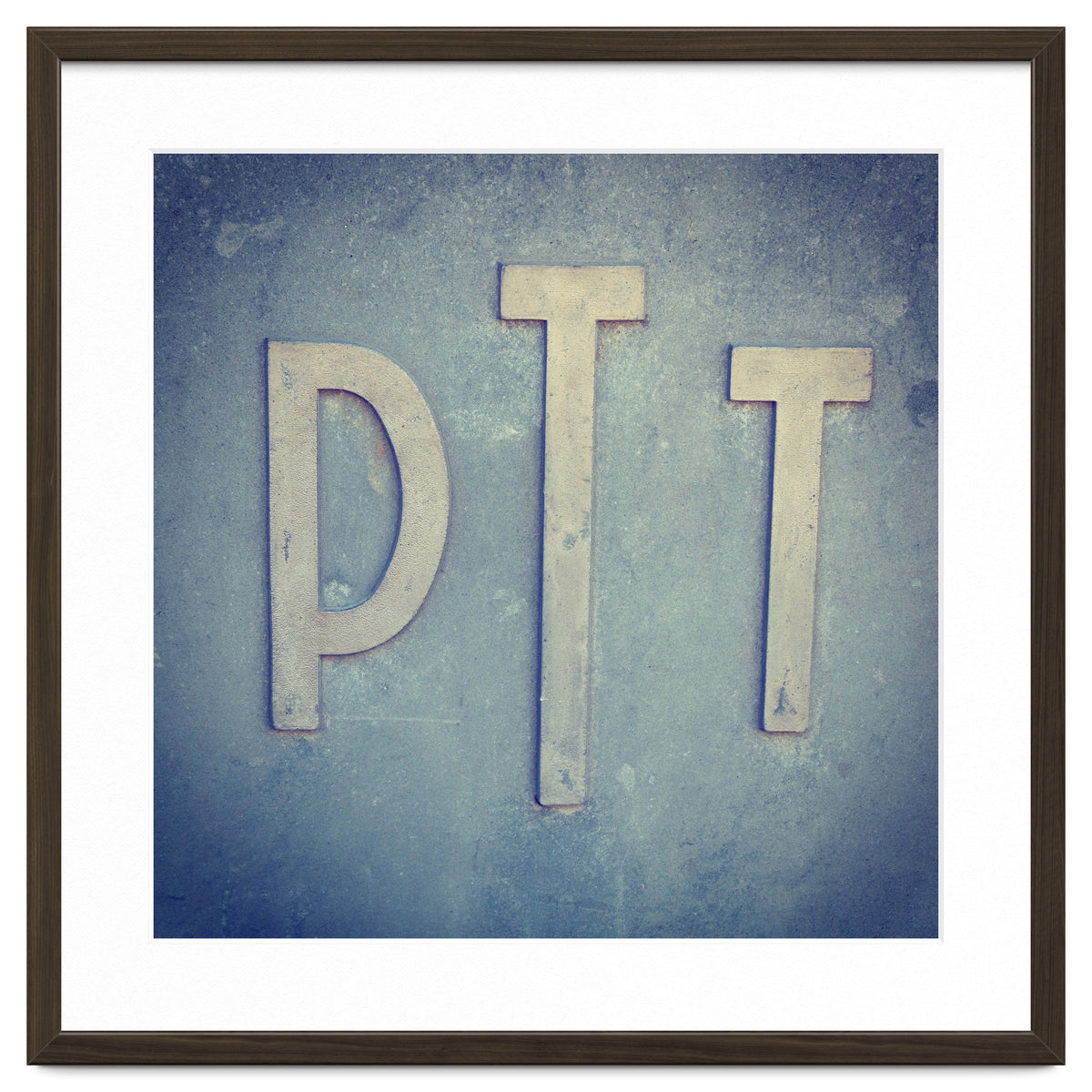 French sign: PTT