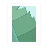 Abstract Banana Leaves Three - Greener Eden (Print Only) thumbnail