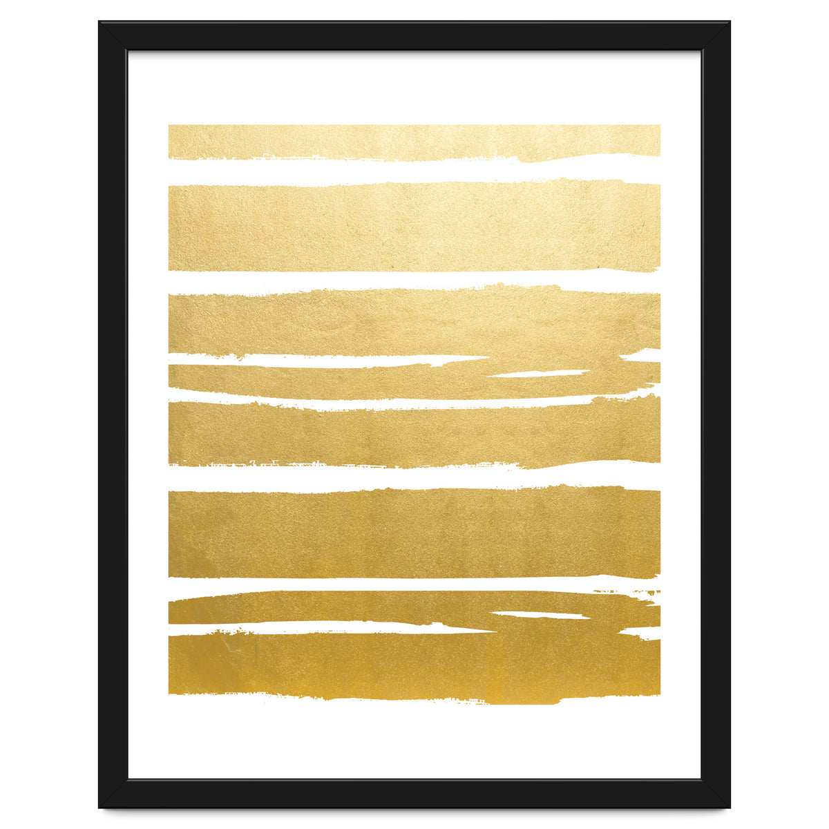 Gold Vibes Only | Luxe Shimmer Metallic Graphic Abstract | Golden Happiness Good Vibes