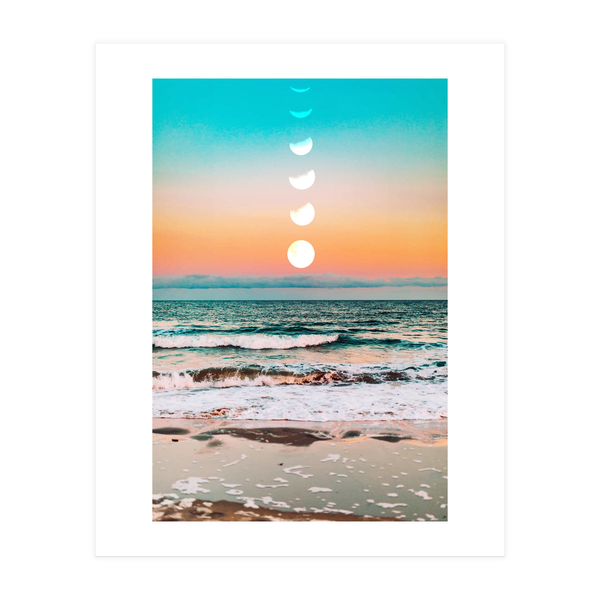 Beach Moon (Print Only)