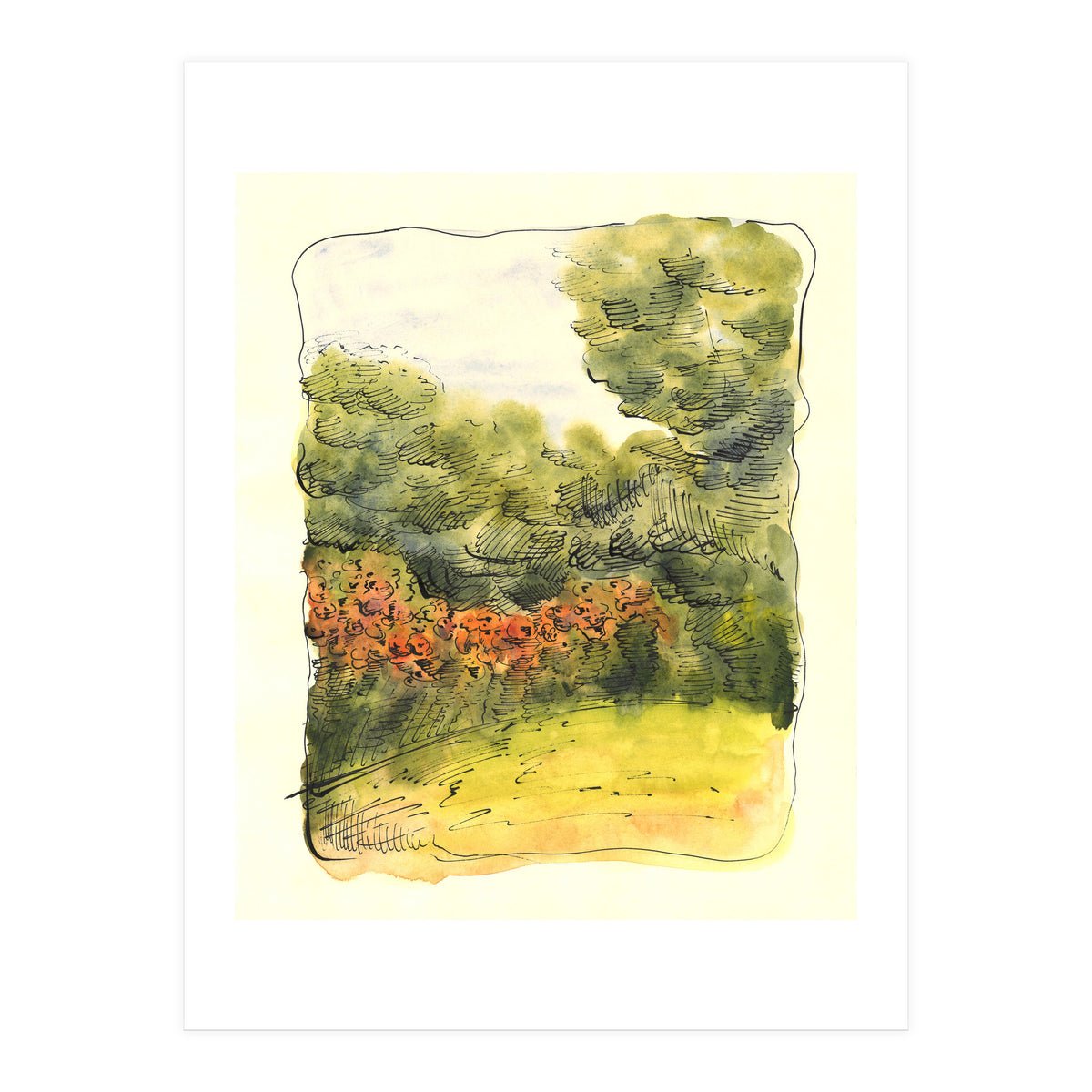 Summer Garden (Print Only)