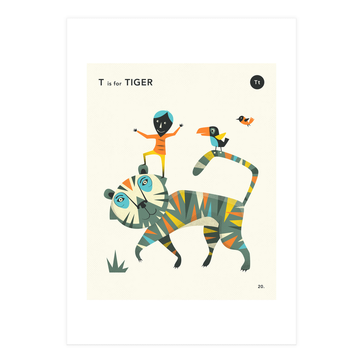 T Is For TIGER (Print Only)