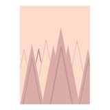 Pink mountains  (Print Only) thumbnail