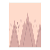 Pink mountains  (Print Only)