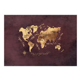 Word Map Gold Dark (Print Only) thumbnail