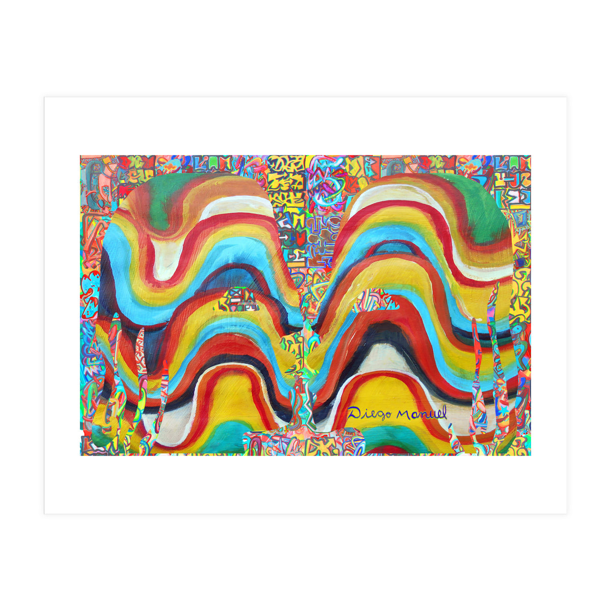 Abstracto Pop Nuevo B10 (Print Only)