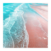 Sea Blue And Rose Gold (Print Only)