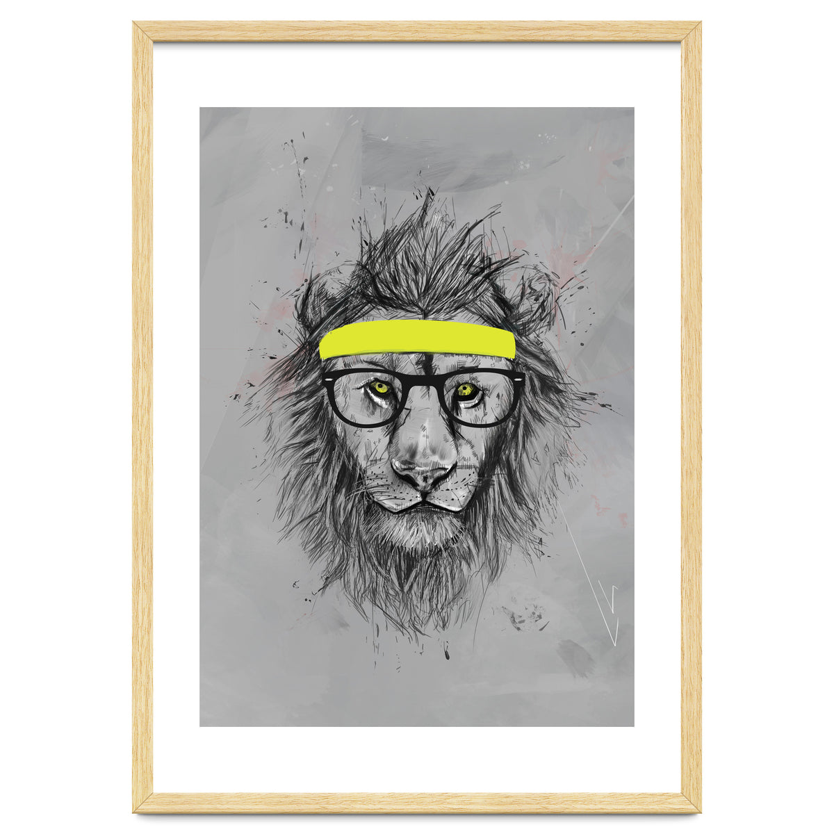 Hipster Lion
