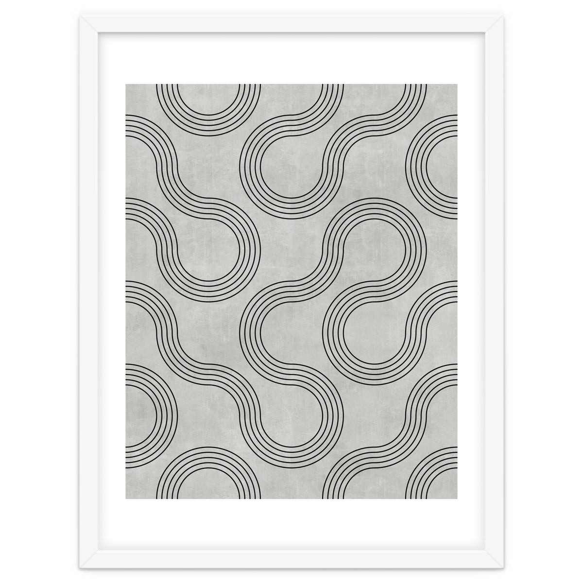 My Favorite Geometric Patterns No.30 - Grey