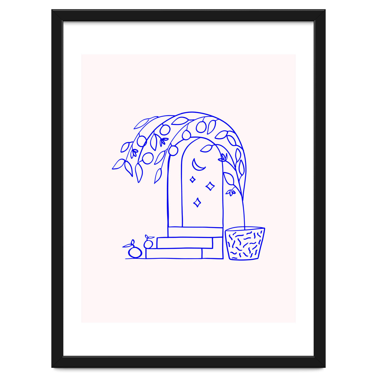 Summer at that Marrakech villa #illustration #sketch