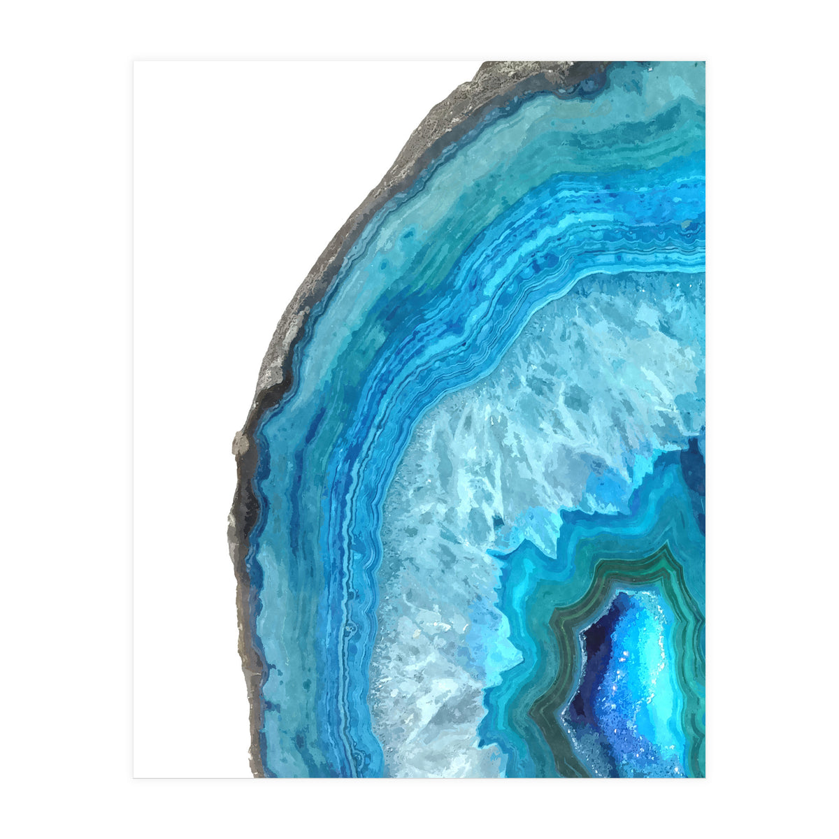 Blue Agate (Print Only)