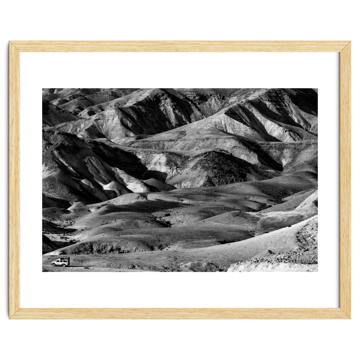 Driving across the Judean Desert