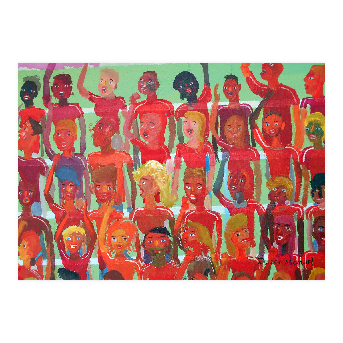 Hichada Roja Detalle 5 (Print Only)